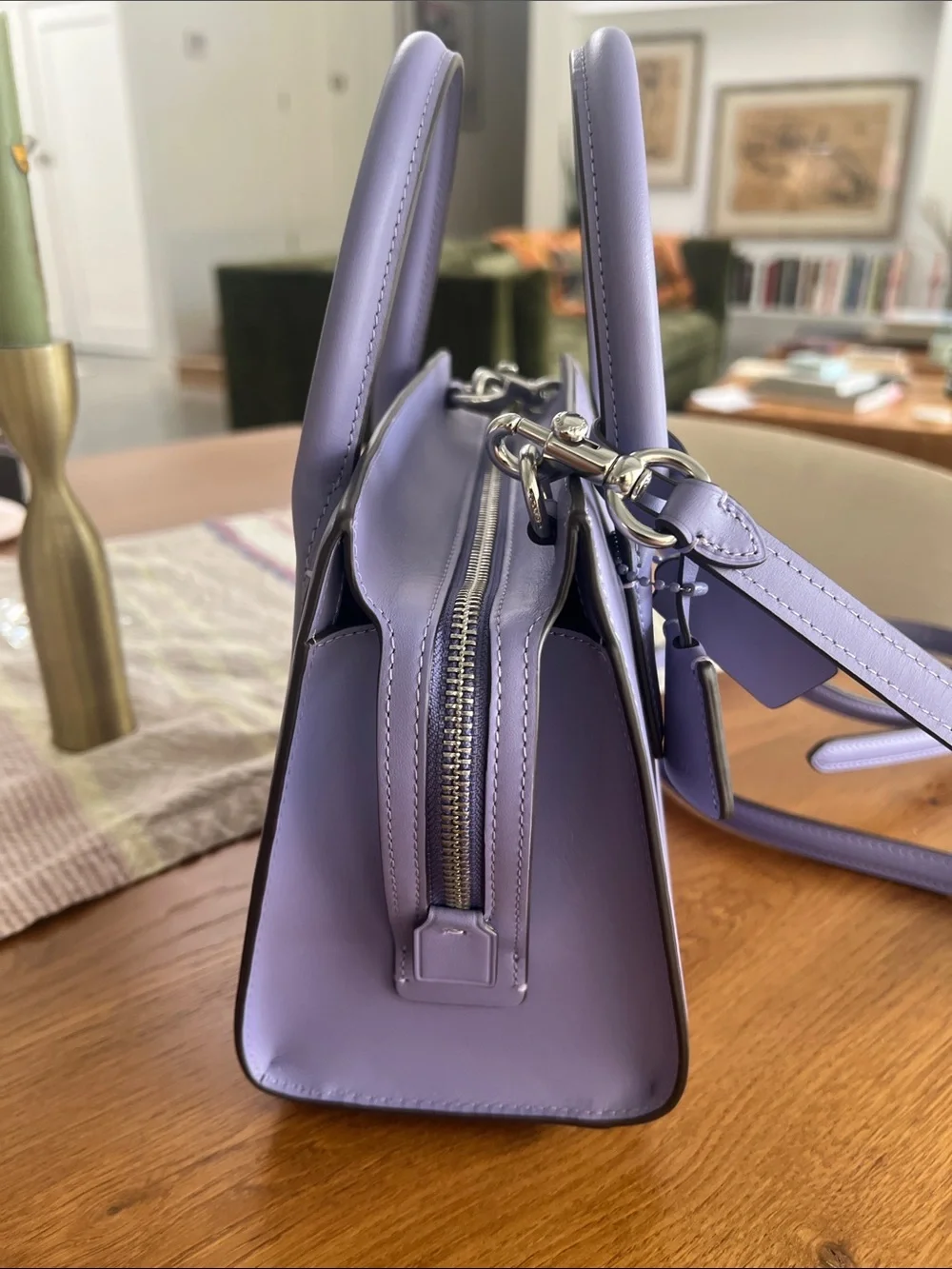 Coach Lavender Purple Mini Satchel-Never used!